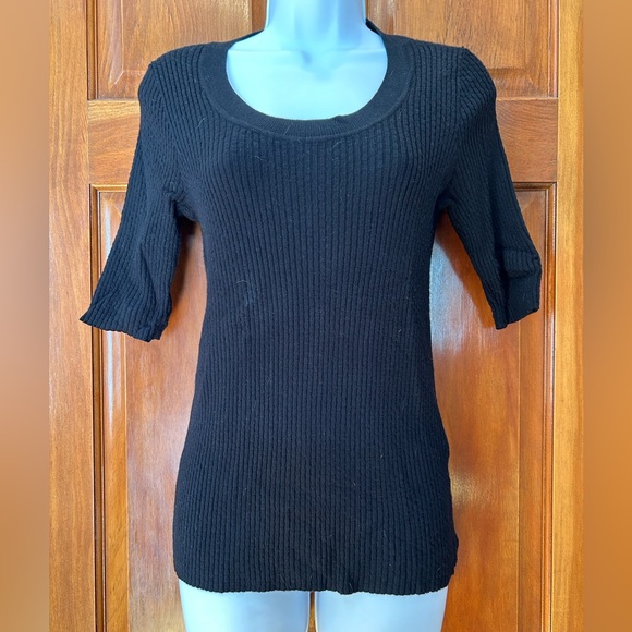 LOT of 3 Alfani Ribbed Elbow-Sleeve Sweaters S - Picture 5 of 8